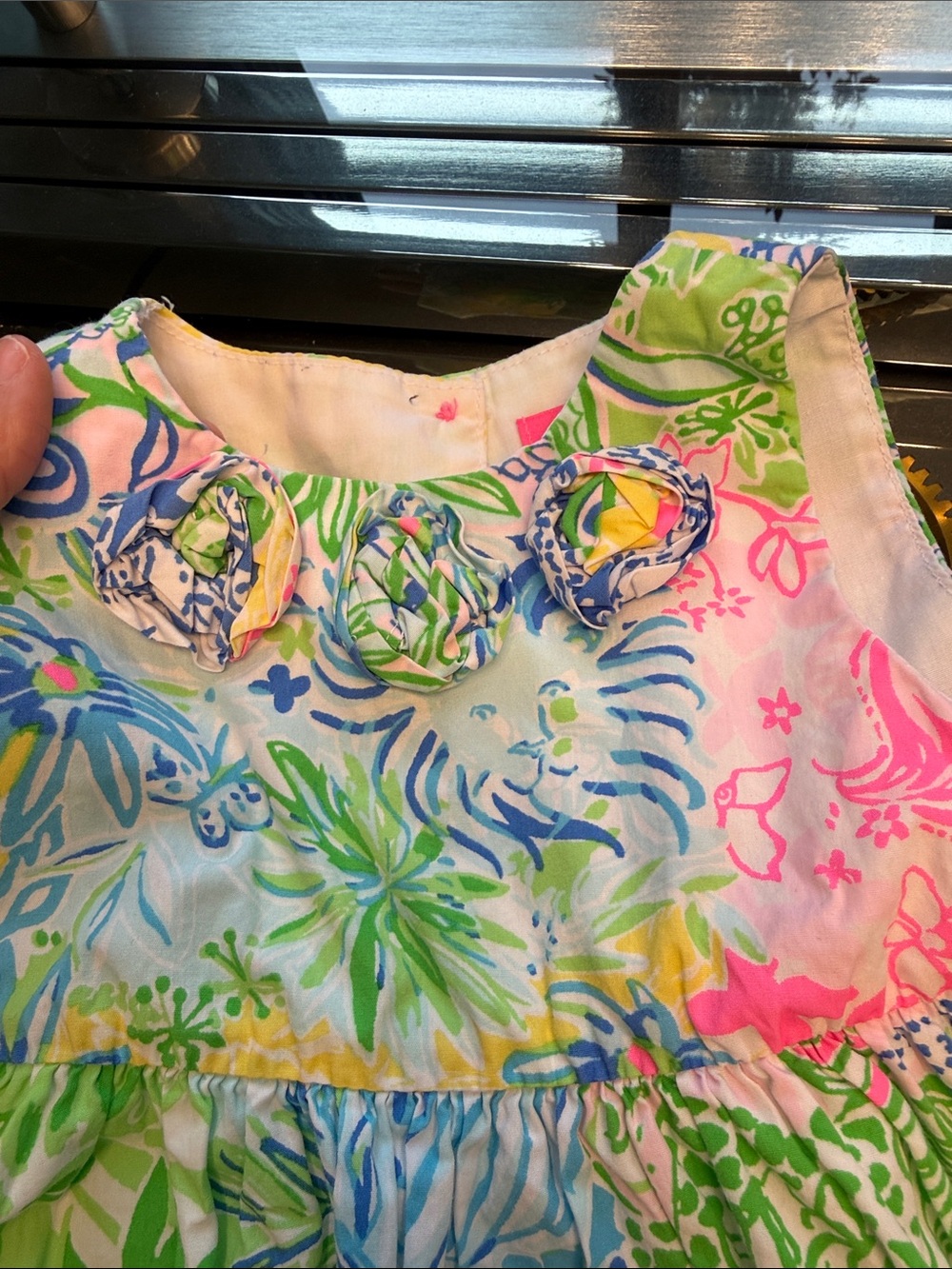 🌷Lilly Pulitzer Toddler Bubble Dress🌷 - Picture 2 of 5